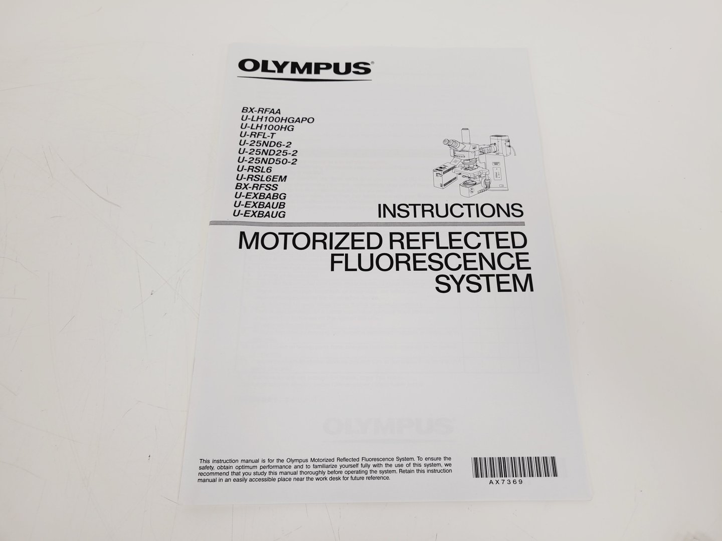 Image of Applied Imaging Genetix Ariol SL-50 Vision BioSystems Olympus BX-61 Microscope