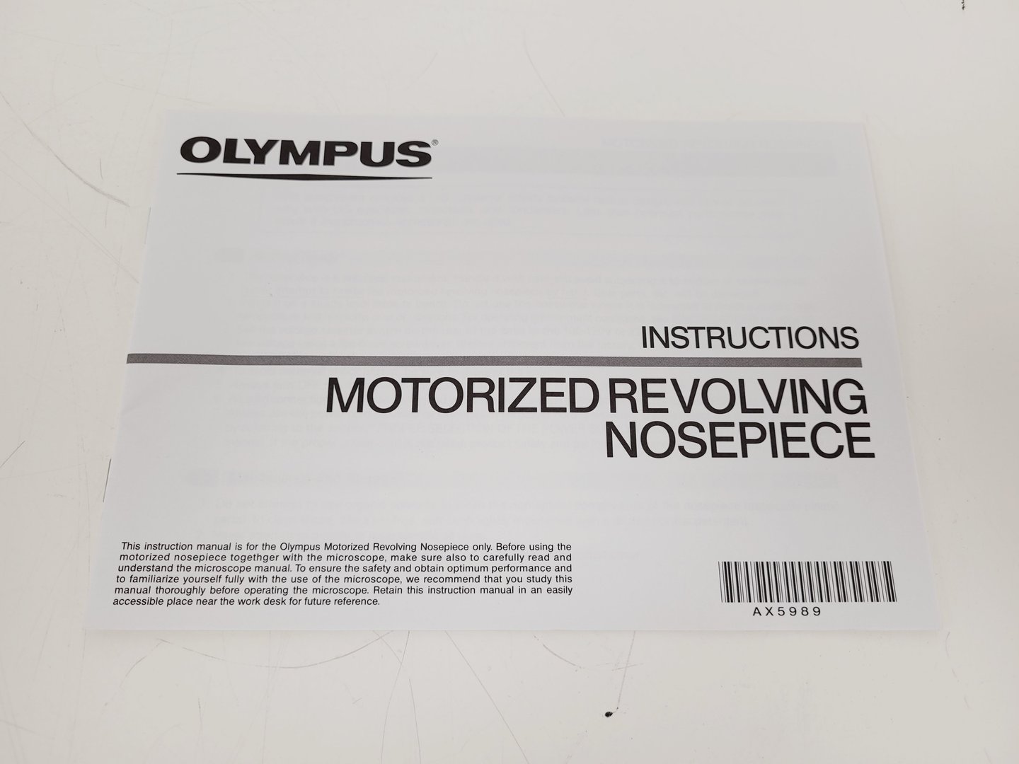 Image of Applied Imaging Genetix Ariol SL-50 Vision BioSystems Olympus BX-61 Microscope