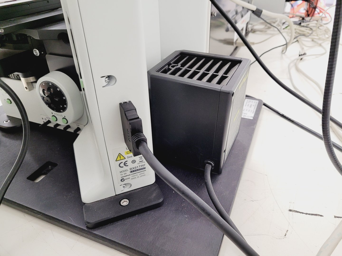 Image of Applied Imaging Genetix Ariol SL-50 Vision BioSystems Olympus BX-61 Microscope