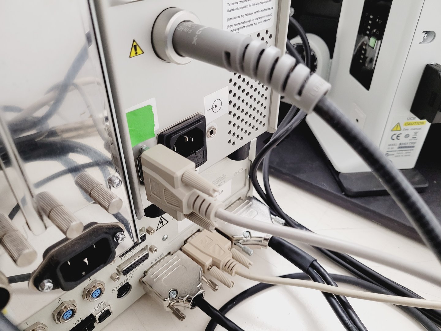 Image of Applied Imaging Genetix Ariol SL-50 Vision BioSystems Olympus BX-61 Microscope