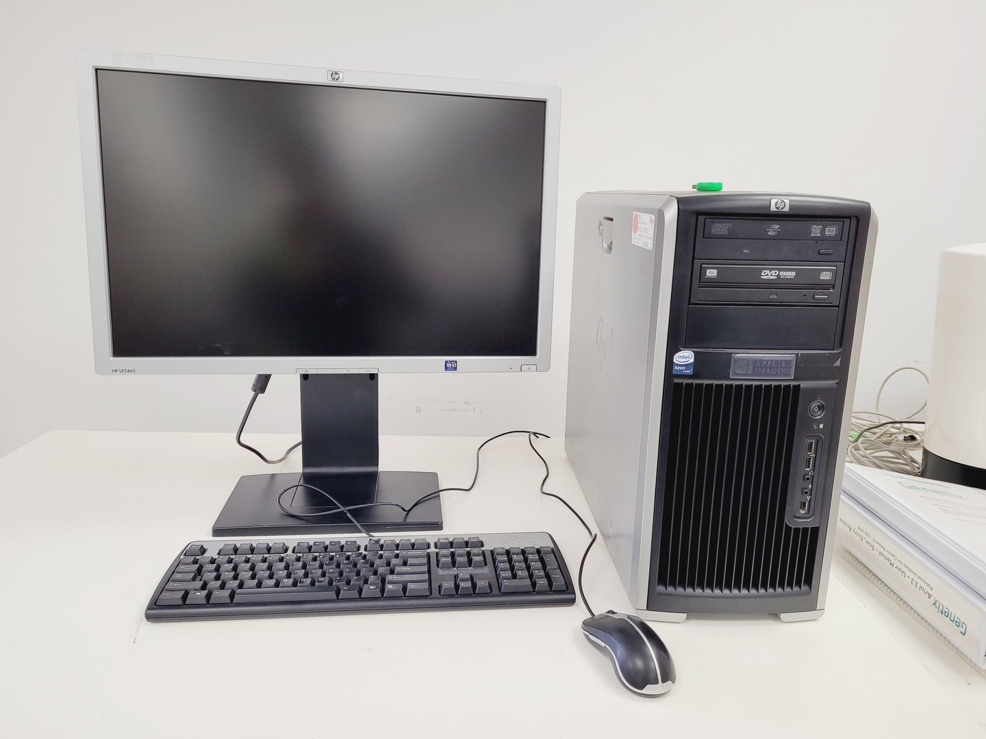 Image of Applied Imaging Genetix Ariol SL-50 Vision BioSystems Olympus BX-61 Microscope