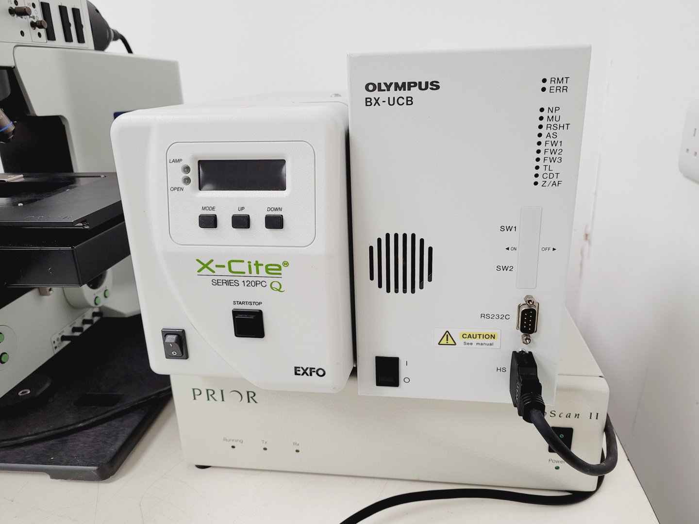 Image of Applied Imaging Genetix Ariol SL-50 Vision BioSystems Olympus BX-61 Microscope