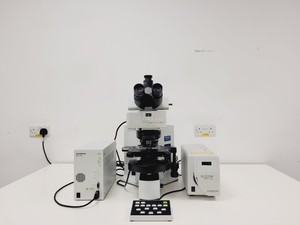 Thumbnail image of Olympus BX61 BX61TRF Microscope System,  UPlanFL N 20x/0.50 ∞/0.17/FN26.5 Lab