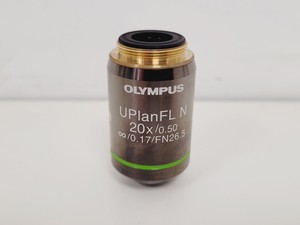 Thumbnail image of Olympus BX61 BX61TRF Microscope System,  UPlanFL N 20x/0.50 ∞/0.17/FN26.5 Lab