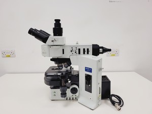 Thumbnail image of Olympus BX61 BX61TRF Microscope System,  UPlanFL N 20x/0.50 ∞/0.17/FN26.5 Lab