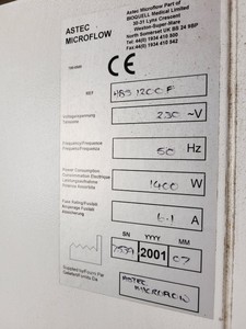 Thumbnail image of Astec Microflow Advanced Bio Safety Cabinet Class 2 Lab