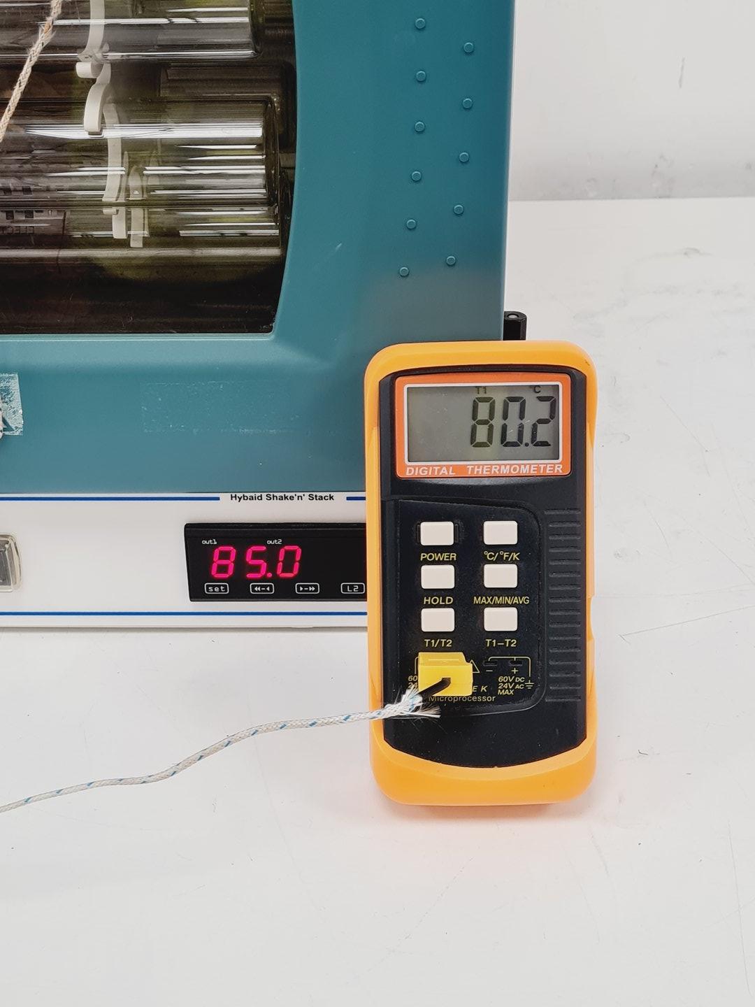 Image of Thermo Hybaid Shake 'n' Stack HBSNSR220 Hybridisation Oven w/ HB-OV-BS Tubes Lab