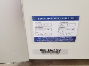 Thumbnail image of Sanyo CO2 Laboratory Incubator MCO-19AIC (UVH) Lab