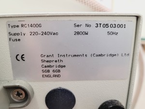 Thumbnail image of Grant RC1400G Recirculating Chiller Lab