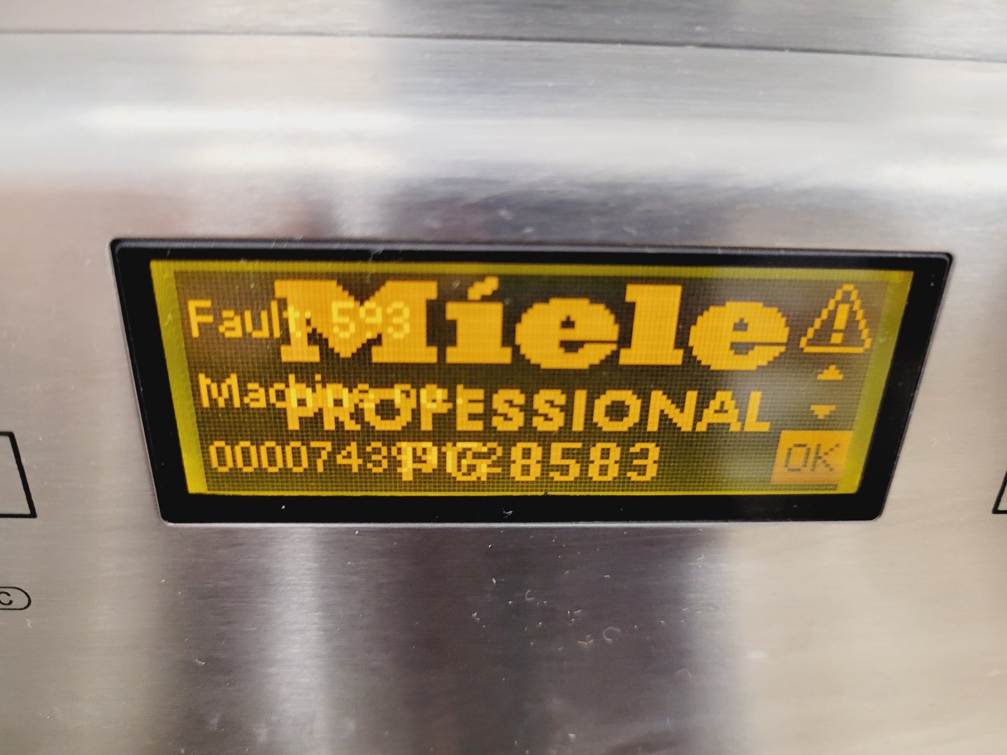 Image of Miele Proffessional GG05 Dishwasher PG8583