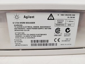 Thumbnail image of Agilent 1100 Series Degasser G1379A Lab