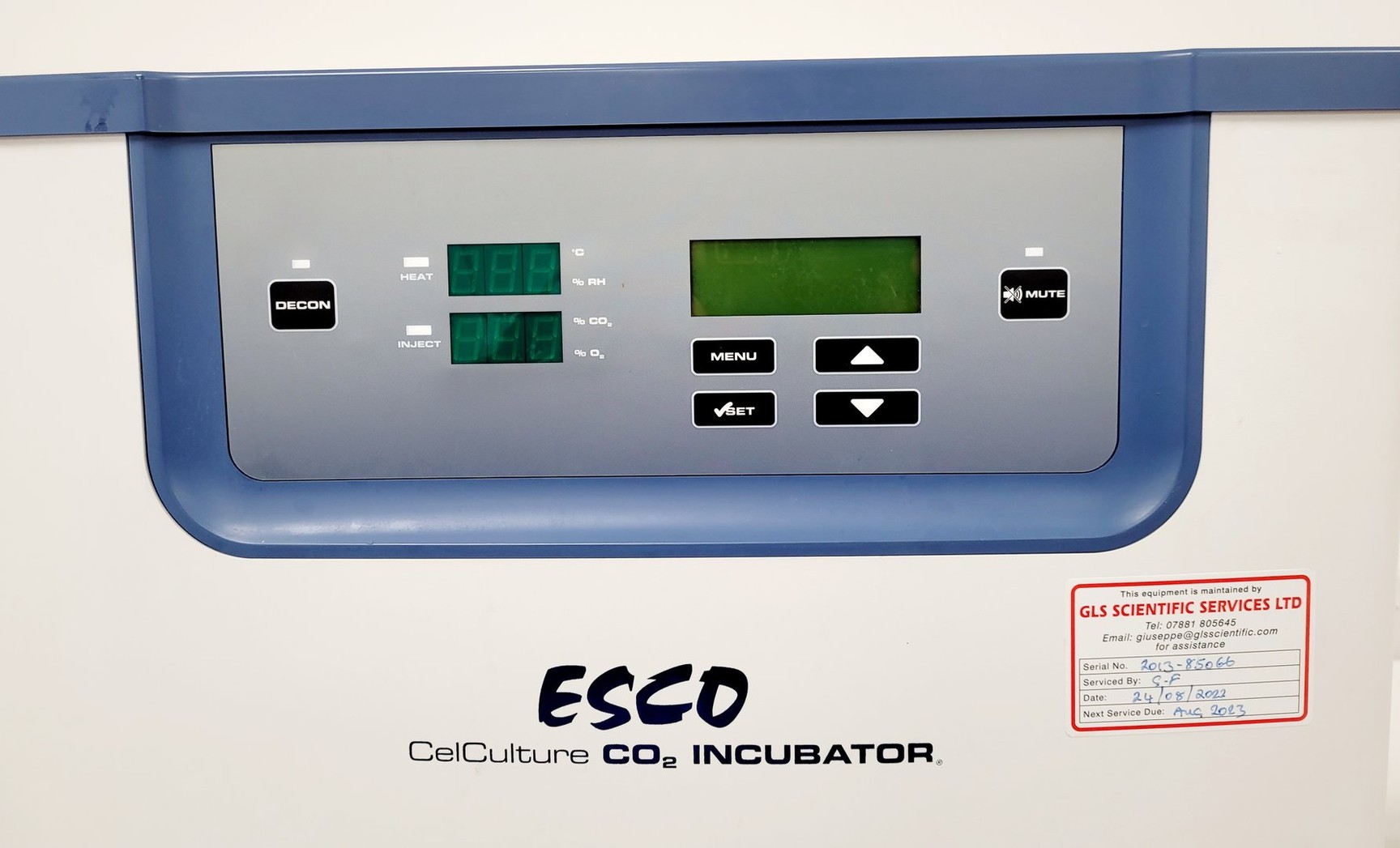 Image of ESCO CelCulture CCL–050B-8 CO2 Laboratory Incubator Lab