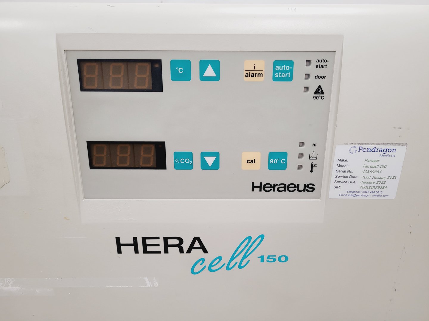 Image of Kendro HERAcell 150 CO2 Incubator Lab Faulty