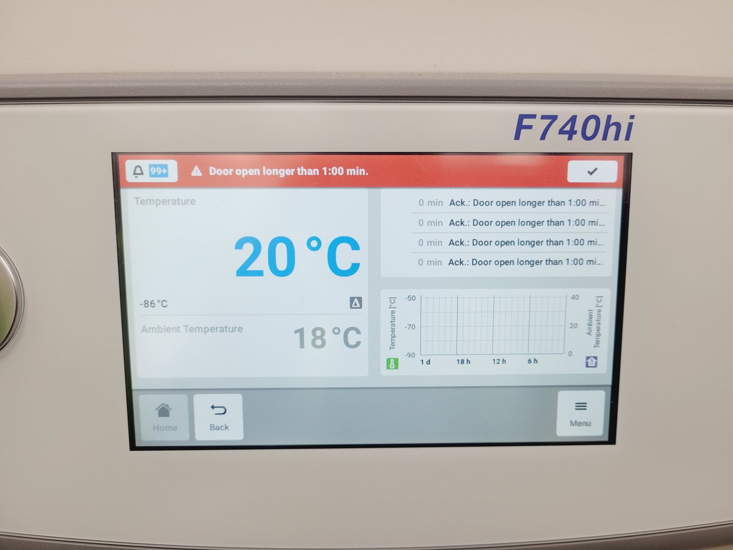 Image of Eppendorf Cryocube F740hi Ultra Low Temperature Freezer