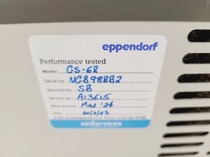 Thumbnail image of Beckman GS-6R Benchtop Refrigerated Laboratory Centrifuge Lab