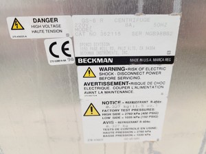 Thumbnail image of Beckman GS-6R Benchtop Refrigerated Laboratory Centrifuge Lab