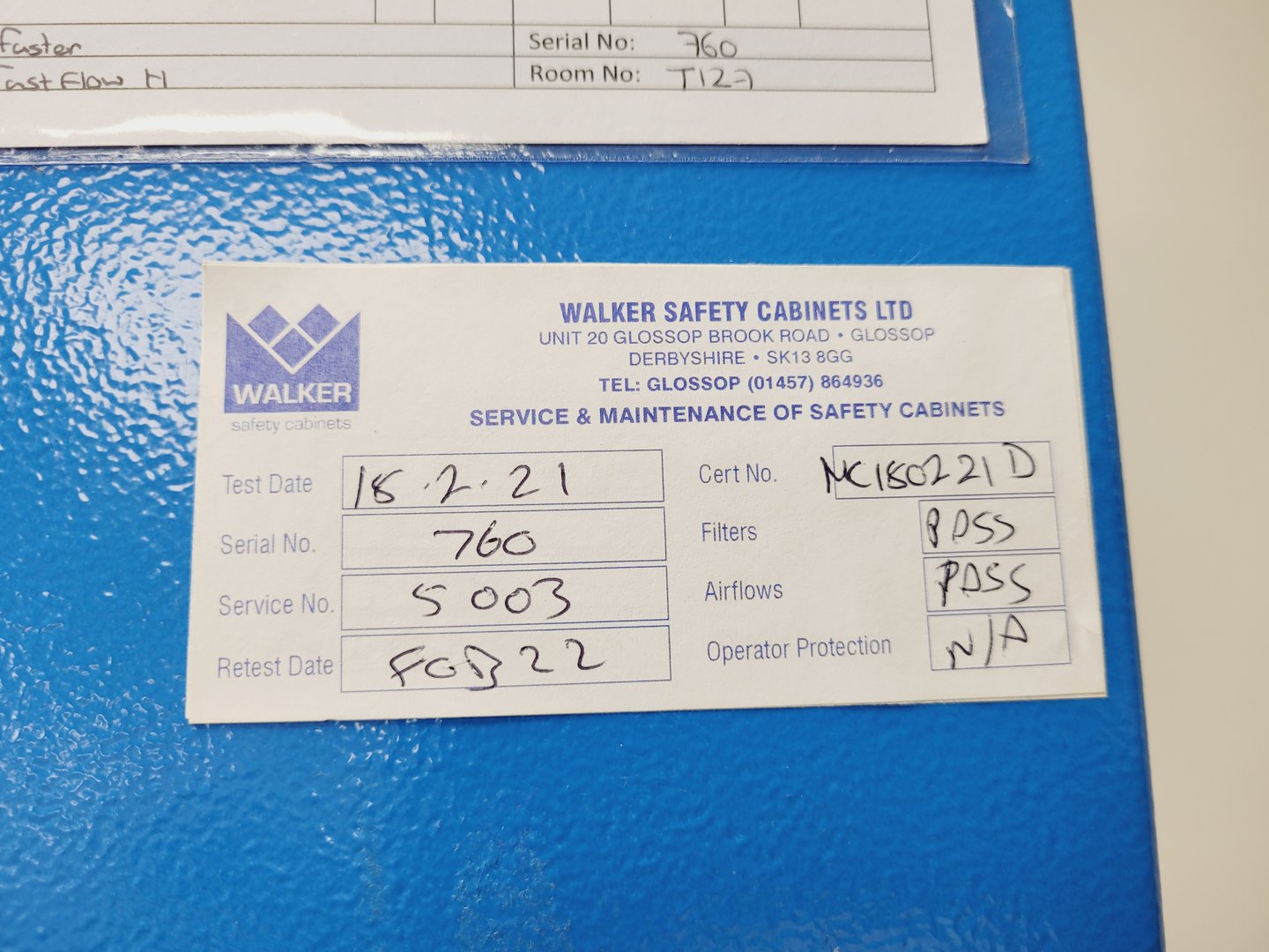 Image of FlowFast H 18 Laminar Flow Safety Cabinet