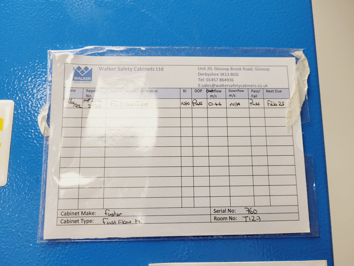 Image of FlowFast H 18 Laminar Flow Safety Cabinet