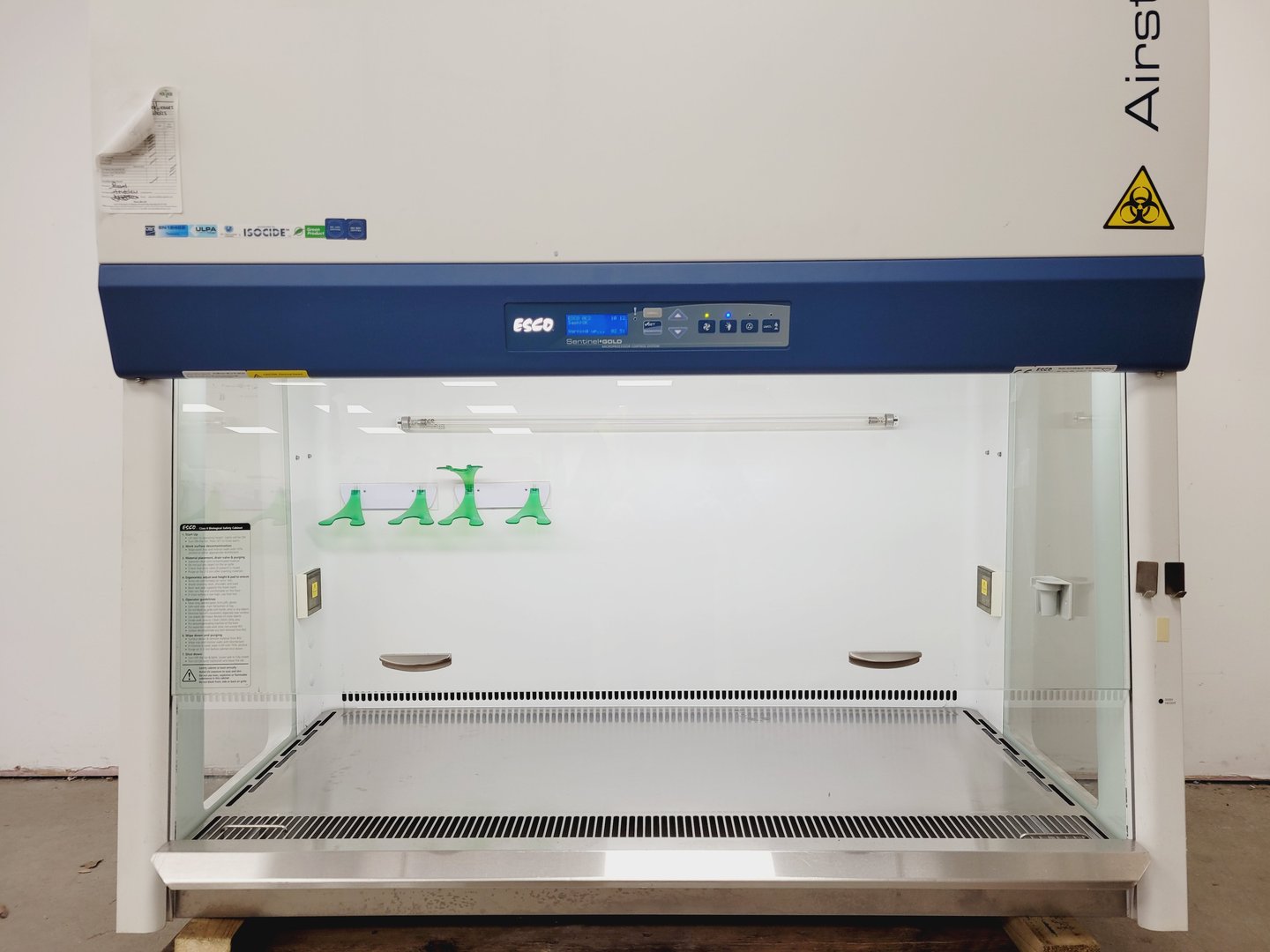 Image of ESCO Airstream Class 2 Biological Safety Cabinet Model - AC2-4E8 w/ Stand Lab