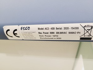 Thumbnail image of ESCO Airstream Class 2 Biological Safety Cabinet Model - AC2-4E8 + Stand Lab