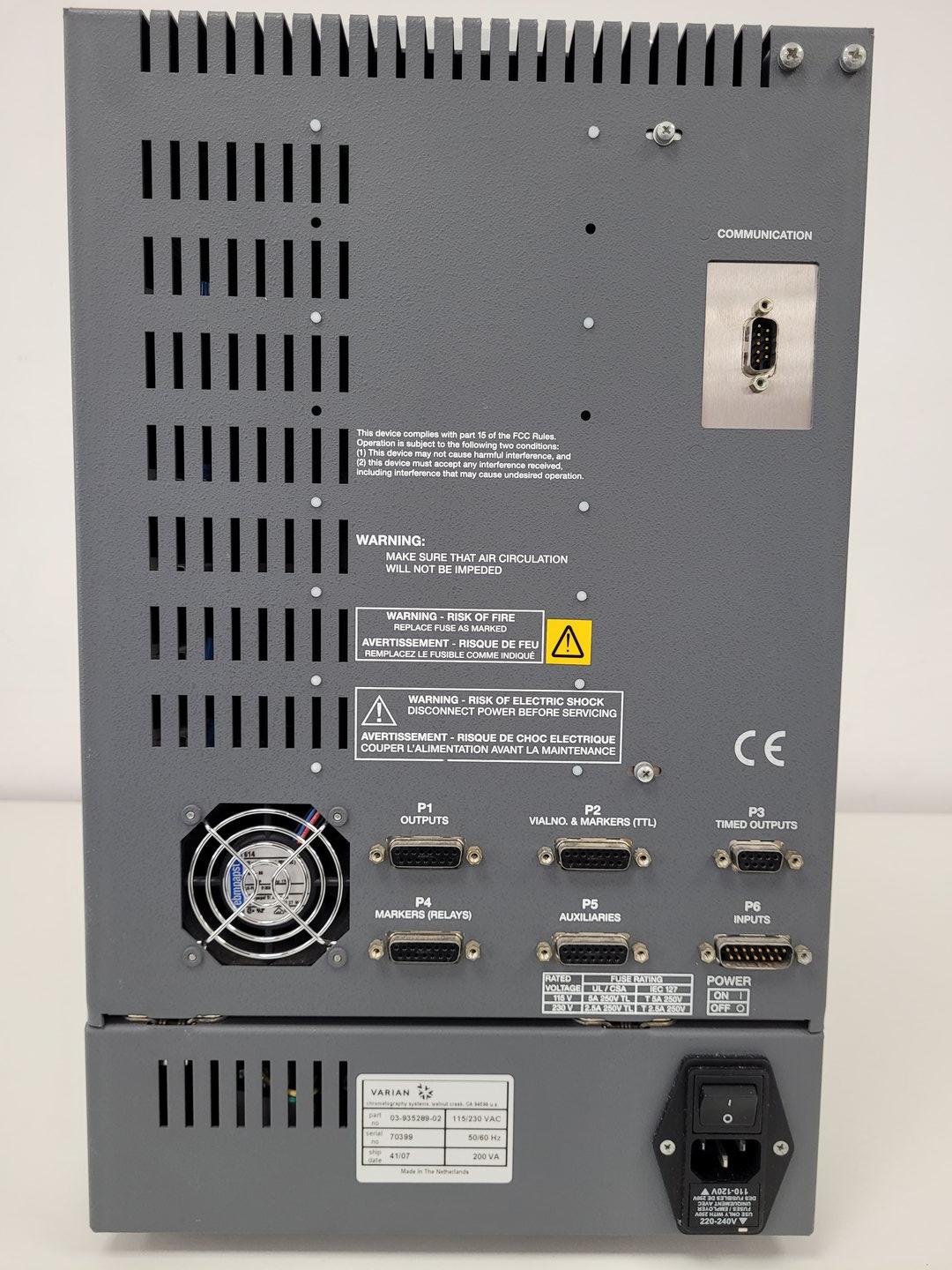 Image of Varian Prostar AutoSampler Model 420 Lab
