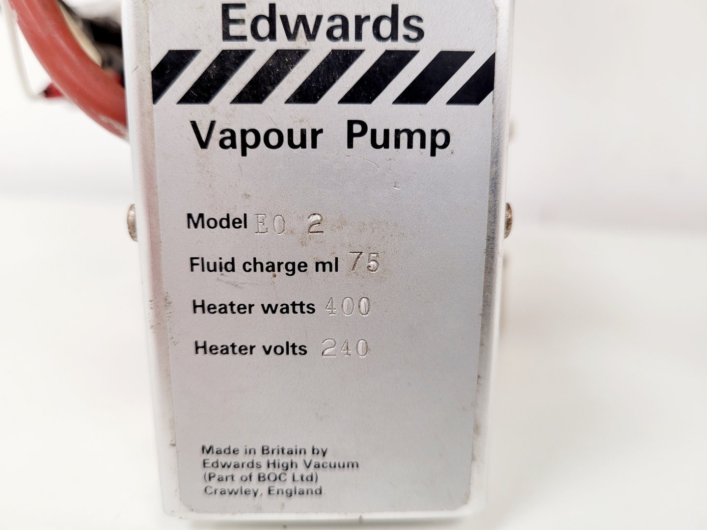 Image of Edwards Diffustion Vapour Pump E02 