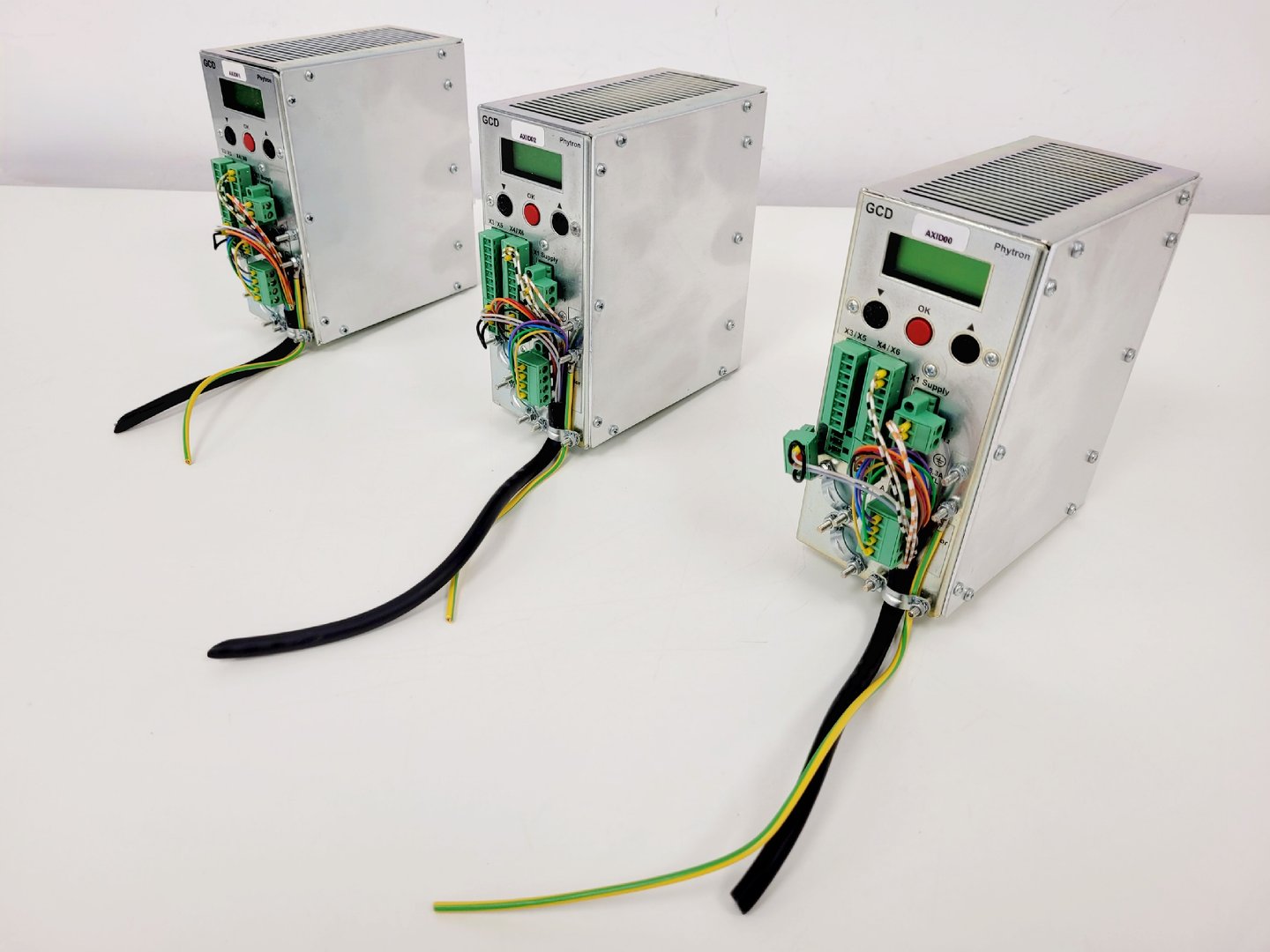 Image of 3x Phytron GCD 93-70 Stepper Motor Drives