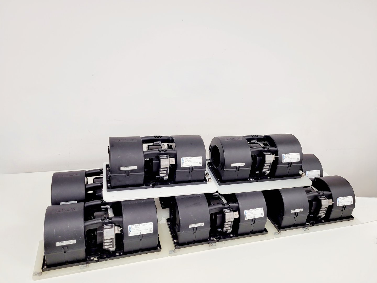 Image of 8 x Ebmpapst K3G097-AK34-43 3600RPM Evaporator Cooling Fans Lab