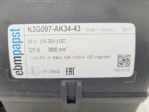 Thumbnail image of 8 x Ebmpapst K3G097-AK34-43 3600RPM Evaporator Cooling Fans Lab