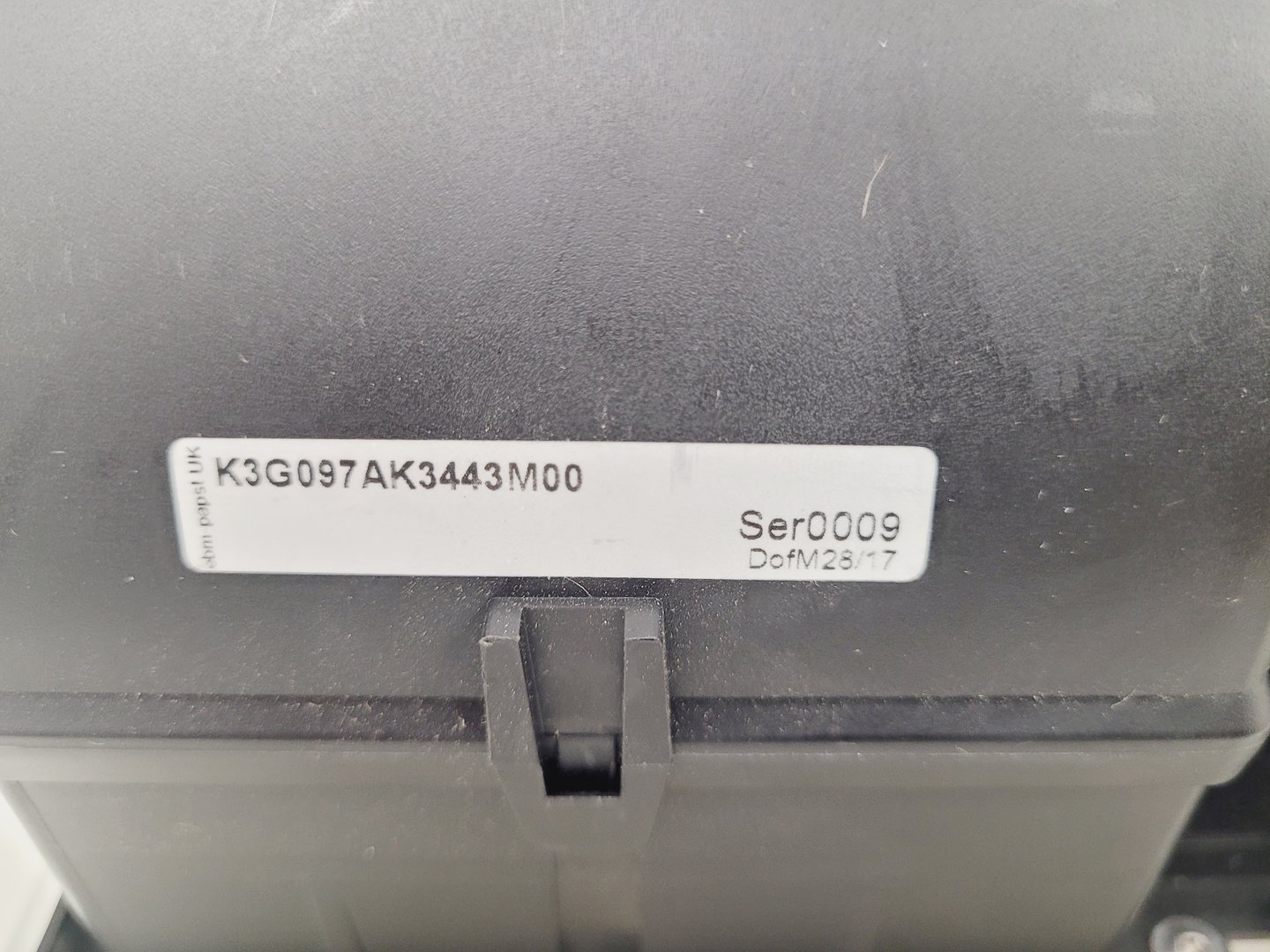 Image of 8 x Ebmpapst K3G097-AK34-43 3600RPM Evaporator Cooling Fans Lab