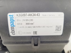 Thumbnail image of 8 x Ebmpapst K3G097-AK34-43 3600RPM Evaporator Cooling Fans Lab