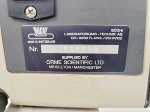 Thumbnail image of Buchi RE111 Rotary Evaporation System with 461 Water Bath Lab