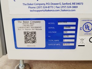 Thumbnail image of Baker ReCO2ver Plus Rapid Recovery Incubator  Lab Spares/Repairs