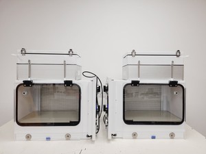 Thumbnail image of Envair Pharmassist Positive Pressure Isolator Glovebox Workstation Lab