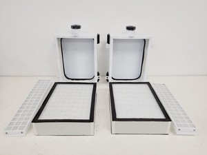 Thumbnail image of Envair Pharmassist Positive Pressure Isolator Glovebox Workstation Lab