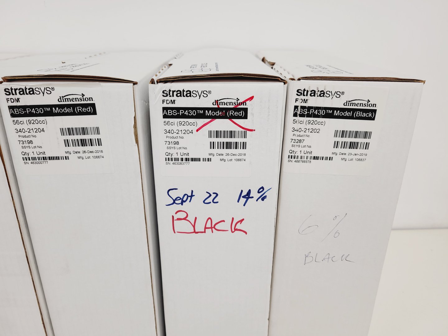 Image of Stratasys Dimension Elite 3D Printer PN - 180-00105 & Accessories