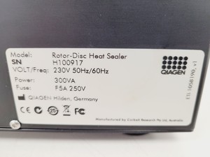 Thumbnail image of Qiagen Rotor-Disc Heat Sealer Lab