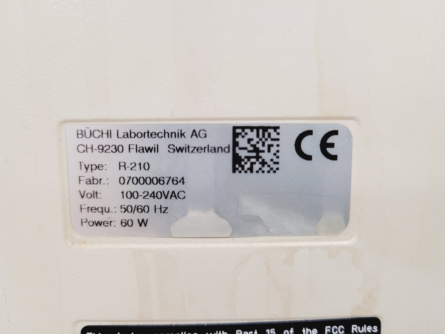 Image of Buchi R-210 Rotavapor Rotary Evaporator & Heidolph Heizbad WB Water Bath Lab