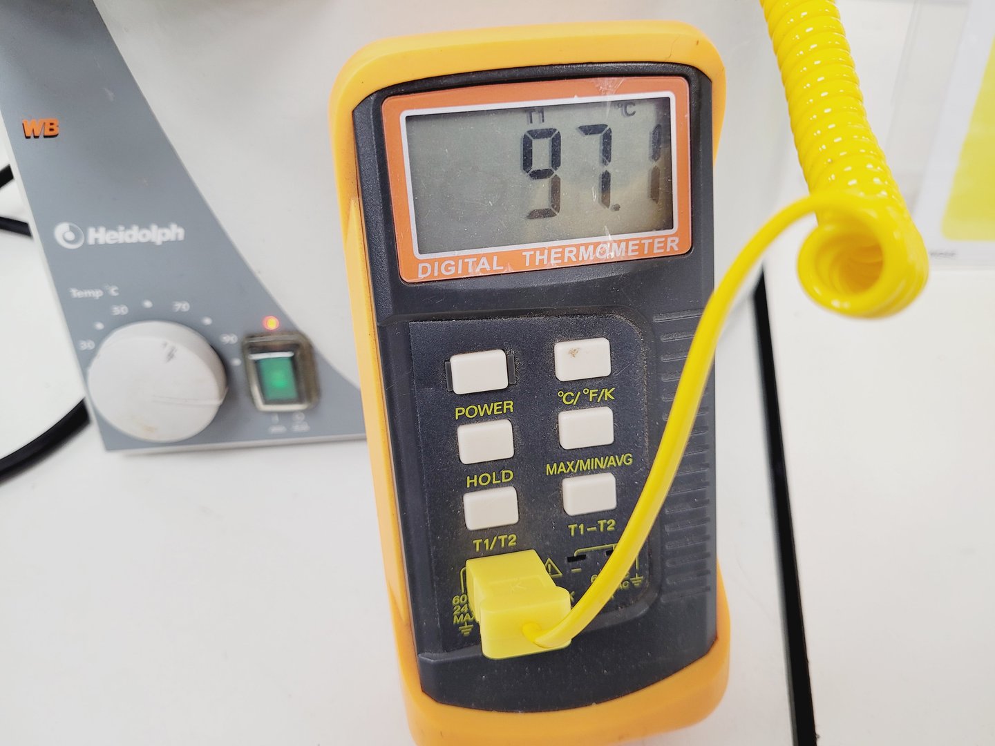 Image of Buchi R-210 Rotavapor Rotary Evaporator & Heidolph Heizbad WB Water Bath Lab