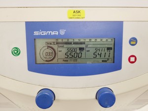 Thumbnail image of Sigma 3-16PK Refrigerated Benchtop Laboratory Centrifuge with Rotor Lab