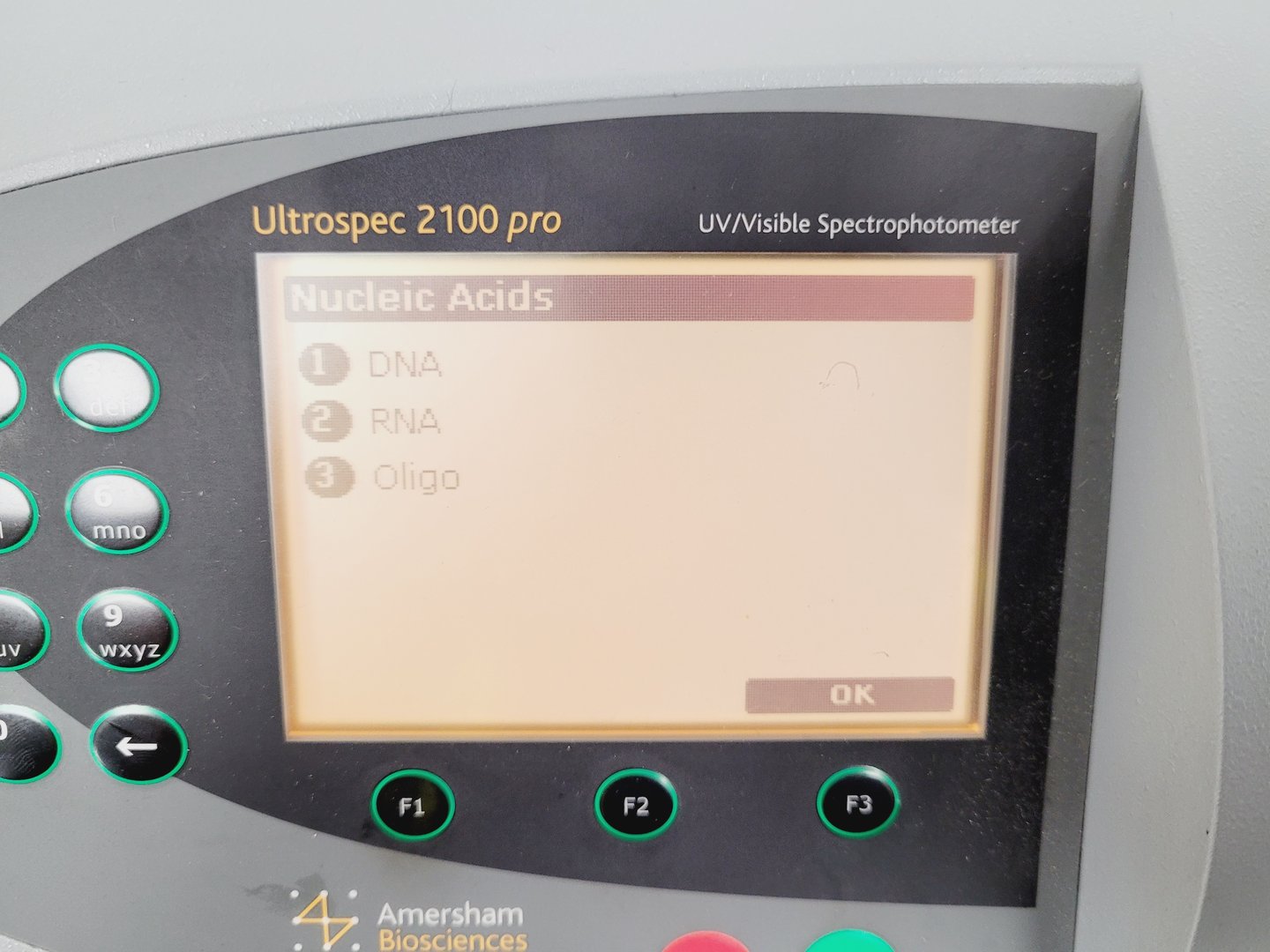 Image of Amersham Biosciences Ultrospec 2100 Pro UV/Visible Spectrophotometer