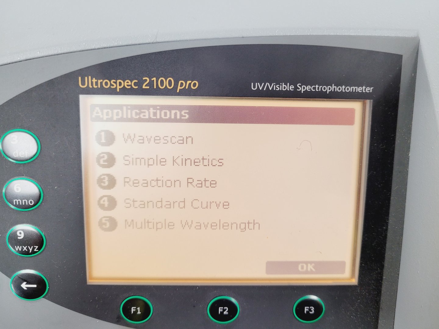 Image of Amersham Biosciences Ultrospec 2100 Pro UV/Visible Spectrophotometer