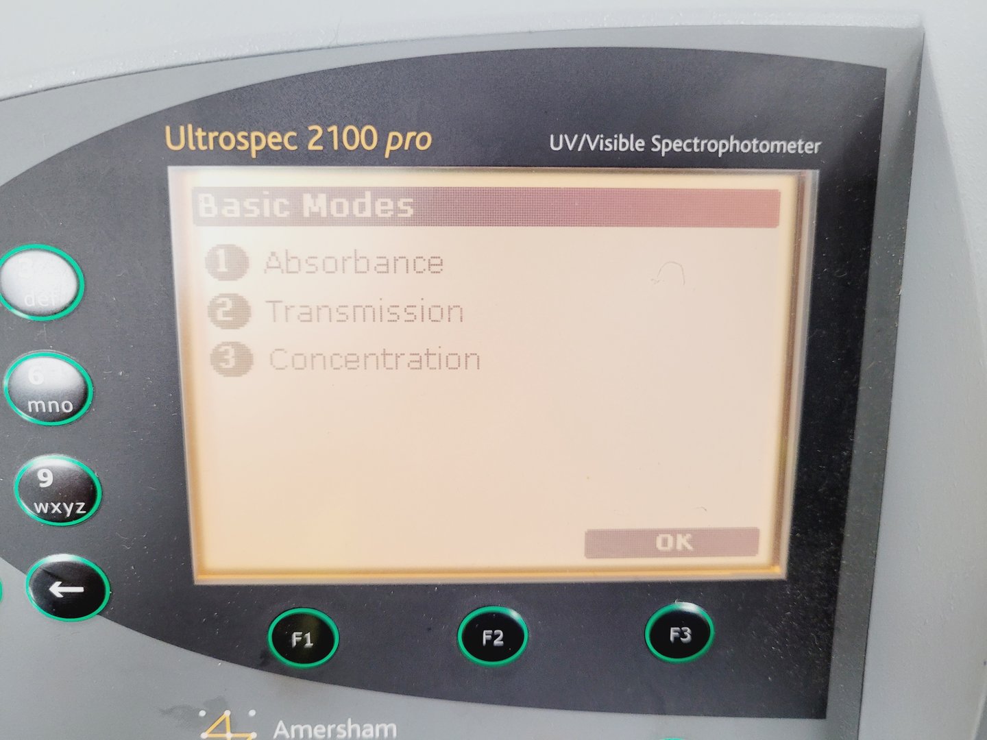 Image of Amersham Biosciences Ultrospec 2100 Pro UV/Visible Spectrophotometer