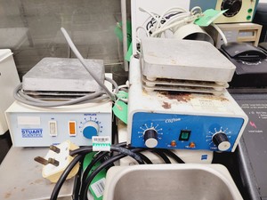 Thumbnail image of Job Lot of Laboratory Equipment - Microscopes, Shakers, Pumps, Hotplates Lab