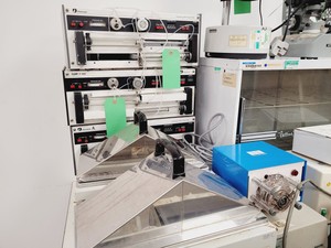 Thumbnail image of Job Lot of Laboratory Equipment - Microscopes, Shakers, Pumps, Hotplates Lab