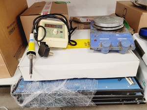 Thumbnail image of Job Lot of Laboratory Equipment - Microscopes, Shakers, Pumps, Hotplates Lab