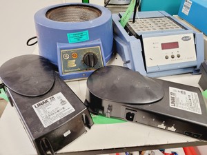 Thumbnail image of Job Lot of Laboratory Equipment - Microscopes, Shakers, Pumps, Water Baths Lab