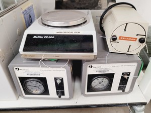 Thumbnail image of Job Lot of Laboratory Equipment - Microscopes, Shakers, Pumps, Water Baths Lab