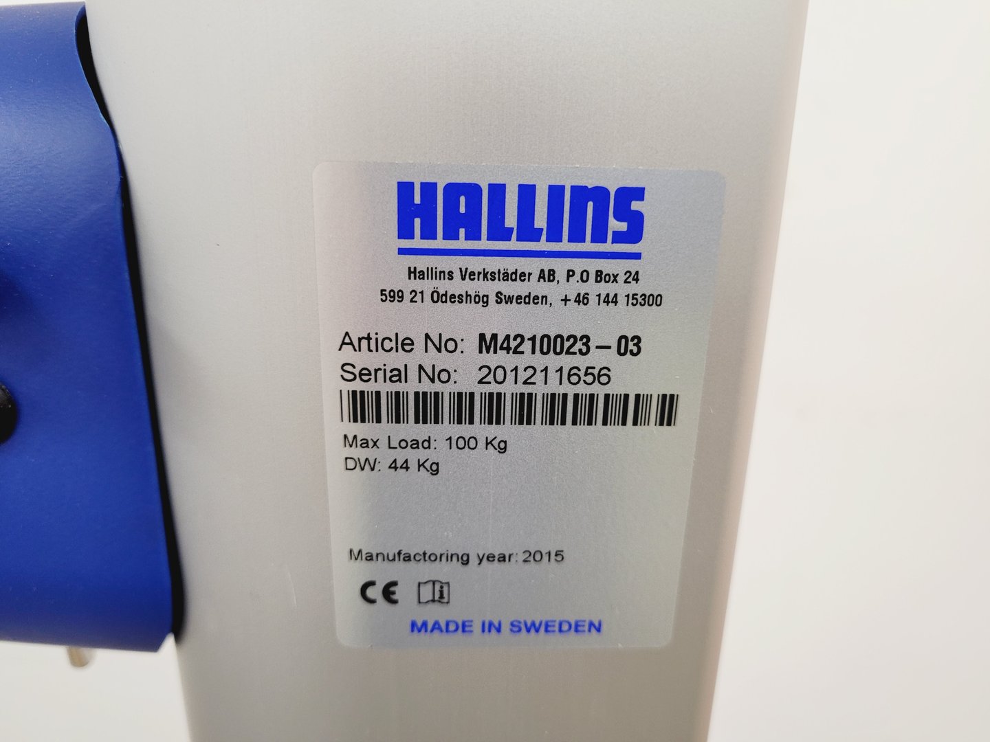 Image of Hallins Newton 100KG Platform Lifter M4210023-03 