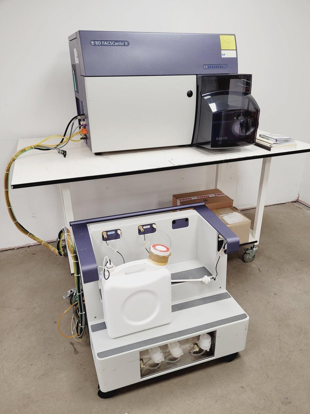 BD FACSCanto II Flow Cytometer with Fluidics Cart - 3 Lasers Lab